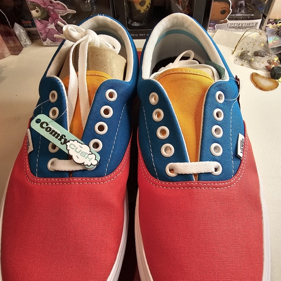 Vans Comfycush Era Multiblock Multi/Tr Wht - Picture 5 of 7